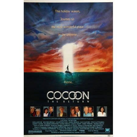 A Movie Poster For Cocoon The Return