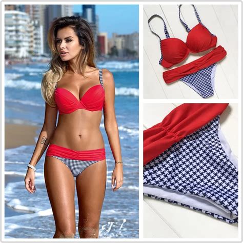 Bikini Strapless Print Push Up Bathing Suit Swimsuit Swimsuits Hot Sex Picture