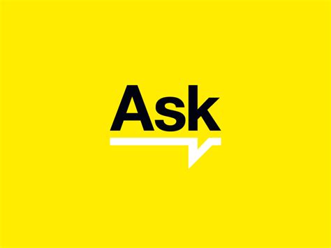 Ask Logo By Jo Anatole On Dribbble