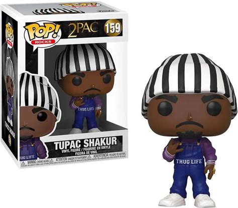 Funko Tupac Shakur Pop Rocks Tupac Shakur Exclusive Vinyl Figure 159