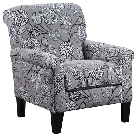 Simmons Upholstery 2160 Transitional Accent Chair Royal Furniture Upholstered Chairs
