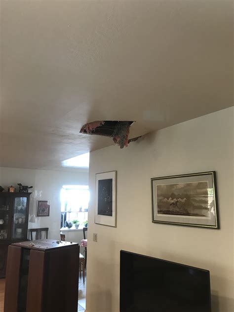 I fell through a customers ceiling