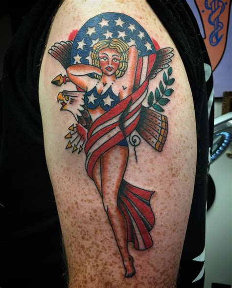 85 Best Patriotic American Flag Tattoos — I Love Usa 2019