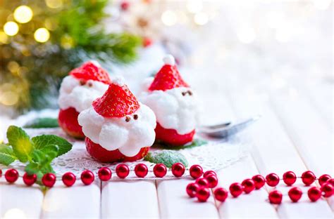These easy individual trifles, perked up with a shot of ginger wine and layered with jamaican ginger cake and tropical fruits, are the perfect ending. How to Make Mini Santa Strawberries for Christmas - DIY Candy