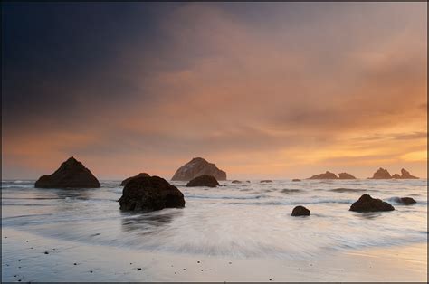 Sunset Beach Bandon Oregon Usa Photography And Travel Blog