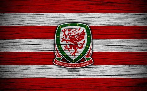 The latest rumours and stories from around the world of football. Download wallpapers 4k, Wales national football team, logo ...