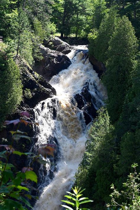 Big Manitou Falls Photograph By Hella Buchheim Pixels