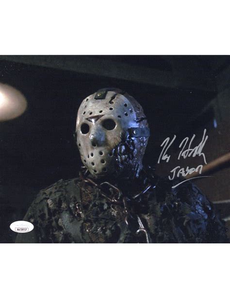 Kane Hodder Signed Photo Jason Voorhees Friday The Th Part Vii The New Blood Csr
