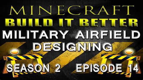 Minecraft Build It Better Designing A Military Airfield More Runway
