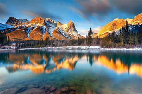 Hd Wallpaper Canada Canmore Beauty In Nature Scenics Nature