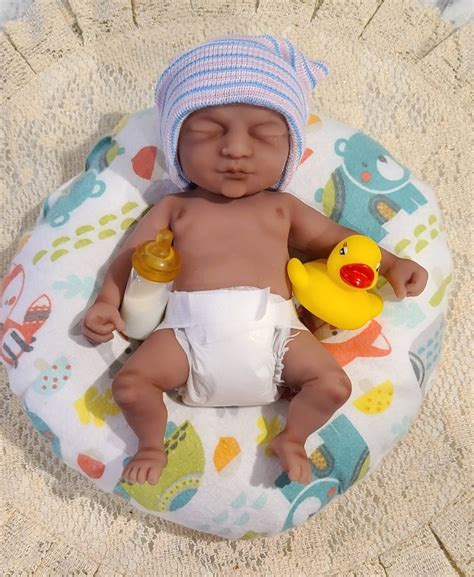 Made In Usa 7 Micro Preemie Full Body Silicone Baby Doll Etsy