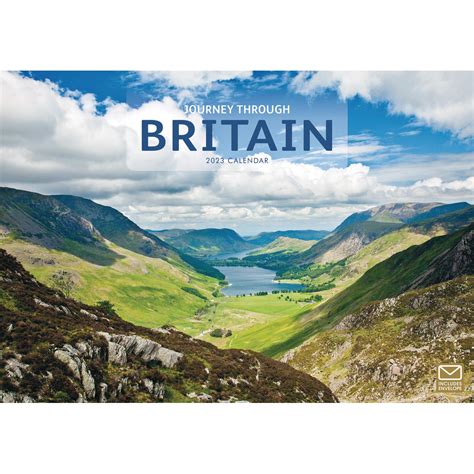 Journey Through Britain Pfp A4 Calendar 2023