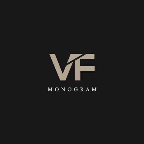 Premium Vector Vf Logo Design Vector Image