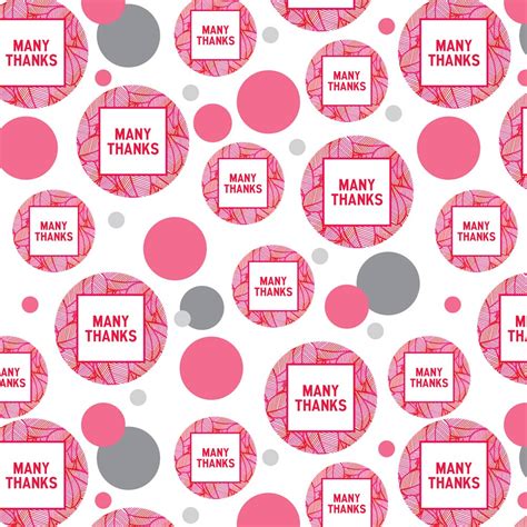 Note cards and thank you notes. Premium Gift Wrap Wrapping Paper Roll Pattern Thank You ...