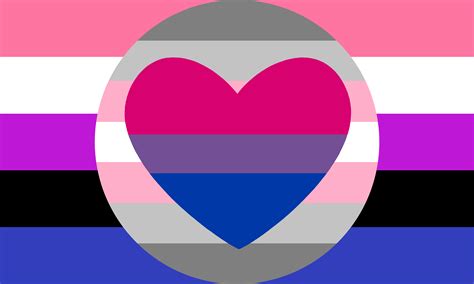 Genderfluid Demigirl Bisexual Combo Flag By Pride Flags On Deviantart