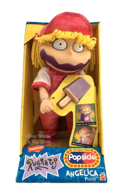 Nickelodeon Popsicle Rugrats Angelica Pickles Soft Plush Sleepy Time