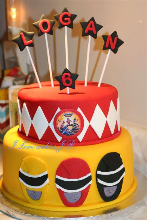 Power Ranger Birthday Cake Power Rangers Cake Cakes Power Ranger