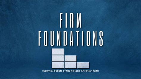 Firm Foundation Series Bumper Youtube