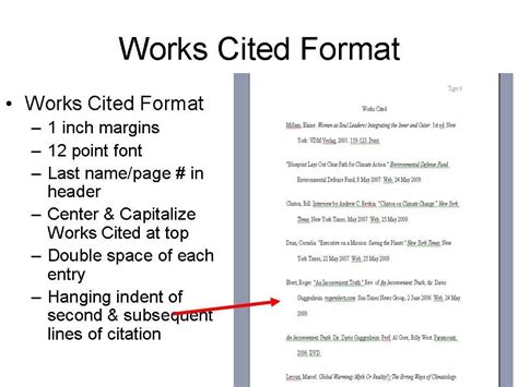 Mla Citation Template Works Cited Page Mla Writing Commons Type My