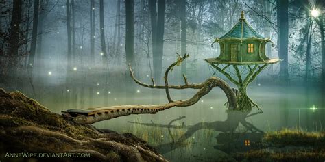 Geekscape Of The Day On Twitter The Faeries Swamp Artist Anne Wipf