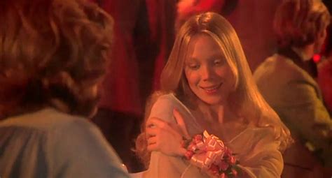 One Iconic Look Sissy Spaceks Pink Prom Gown In Carrie 1976 Tom