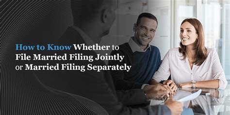 How To Know Whether To File Married Filing Joint Or Married Filing