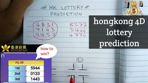 hongkong lottery prediction 4d