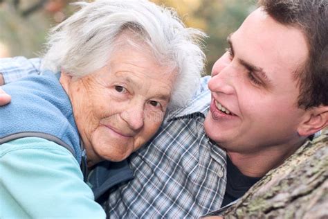 Grandma And Her Grandson Stock Image Image Of Healthy 1518167