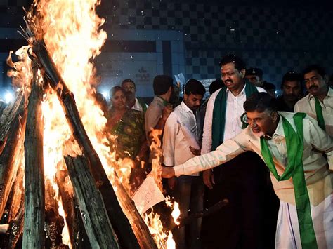 Sankranti Celebrations Kick Off With Bhogi In Andhra Pradesh