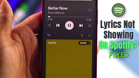 Fix Spotify Lyrics Not Showing 2022 Not Working Youtube