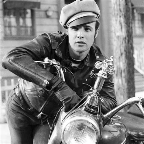 Marlon Brando As Johnny In The Wild One 1953 Roldschoolcool