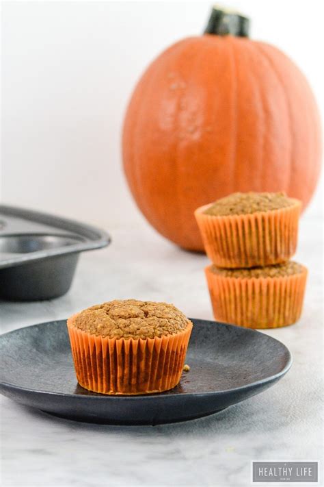 Pumpkin Spice Protein Muffins A Healthy Life For Me In 2020 Protein
