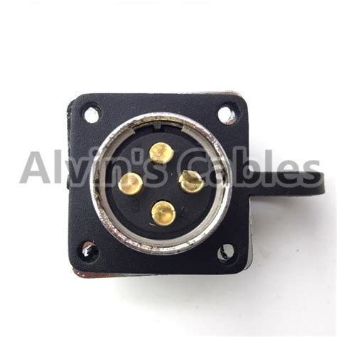 Ws20 4 Pin Power Plastic Electrical Connectors Rated Current 25a