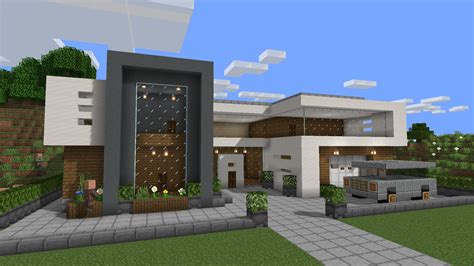See more ideas about minecraft houses, minecraft, modern minecraft houses. my take on a modern house : Minecraft