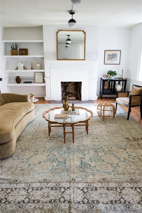 Vintage Rug In Living Room In 2021 Rugs In Living Room Vintage Rugs