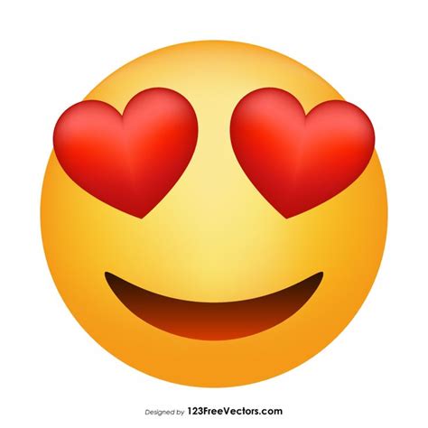 Love Emoticon Emoji Pictures Emoticon Free Vector Art