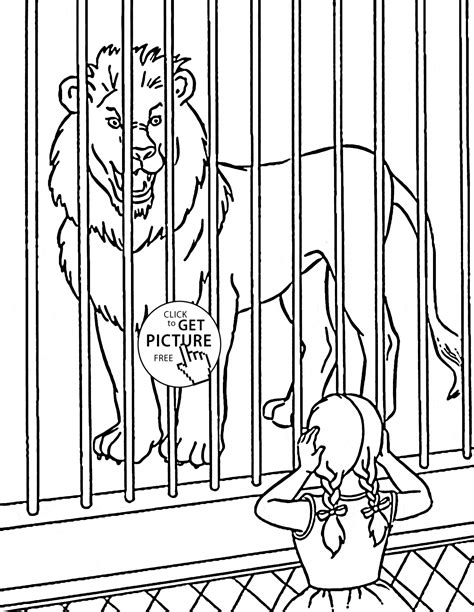 Zoo Animal Coloring Pages Printable Coloring Home