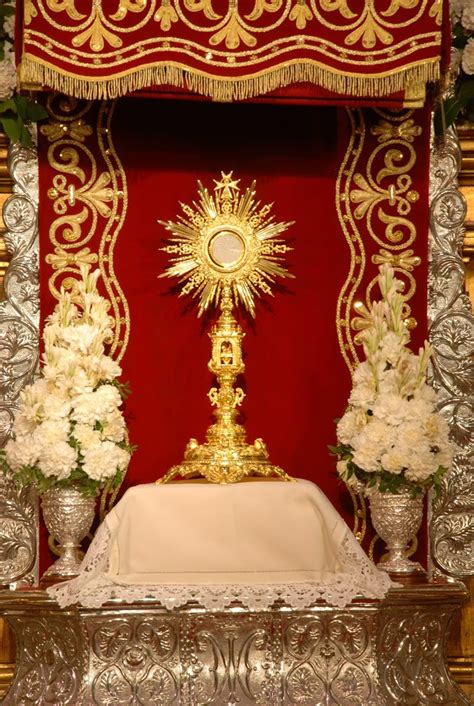 Hermandad De Monte Sión Triduo Al Santisimo Sacramento