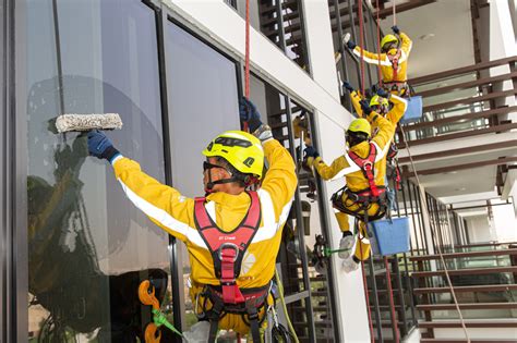 Emrill Launches Rope Access Cleaning Service Facilities Management