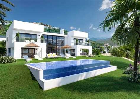 Villa Contemporaine De Luxe à Vendre Avec Vue Imprenable à Marbella