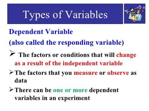 It depends on what happens to other variables in the experiment. Basic variables ppt