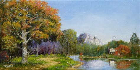 Early Fall Painting By Thomas Kearon Fine Art America