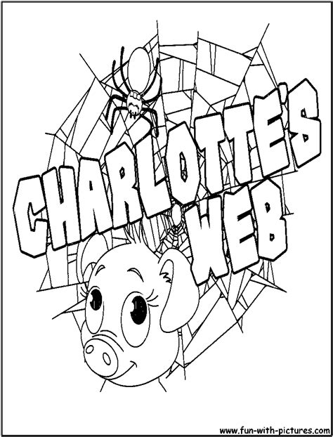 Free Charlotte S Web Coloring Pages Coloring Home