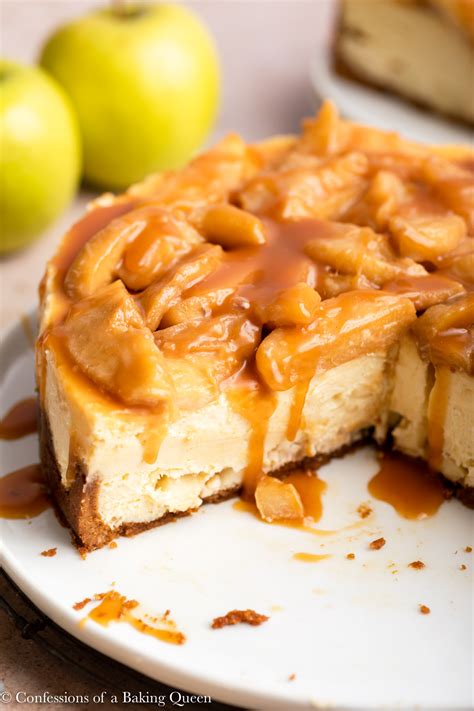 The Best Caramel Apple Cheesecake Confessions Of A Baking Queen