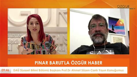 Pınar Barutla Özgür Haber 16 Haziran 2021 Prof Dr Ahmet Sözen Youtube