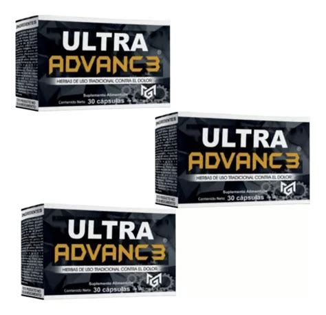 Ultra Advanc3 Con Magnesio 30 Capsulas De 500mg Nuevo Meses Sin Intereses