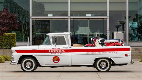 American honda motor company is the u.s. 1961 Chevy half-ton pickup from American Honda Motor Co ...