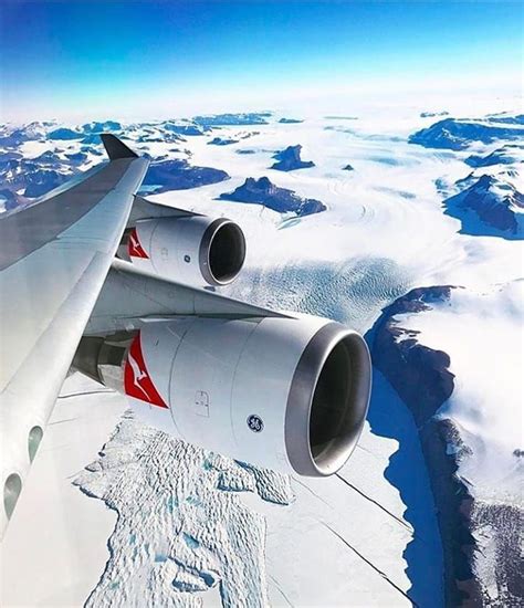 A Beautiful Boeing 747 400 Flying Above Antarctica😍😍 By Livvkittel