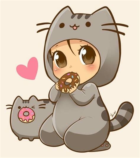 Pusheen El Gato Kawaii Pusheen Cute Pusheen Cat Cute Anime Cat Images