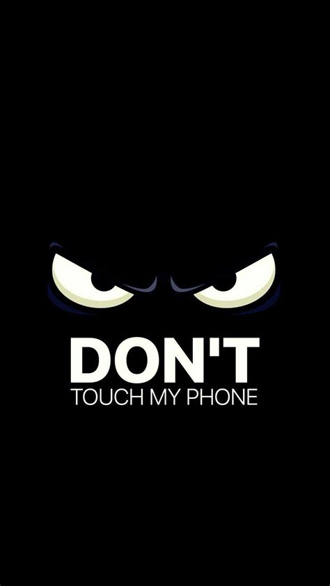 Anime Dont Touch My Phone Wallpapers Wallpaper Cave